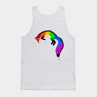 Rainbow Fox Tank Top